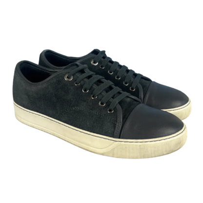 Lanvin Cap Toe Sneakers (Black)