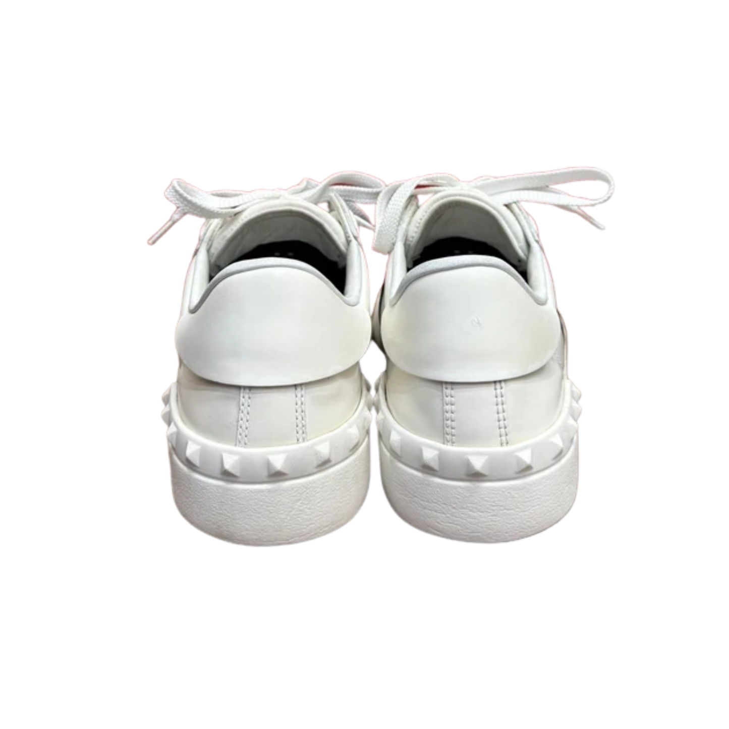 Valentino Open Sneakers (White Black)