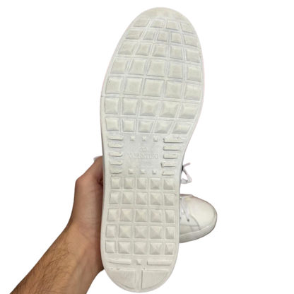 Valentino Open Sneakers (White Black)