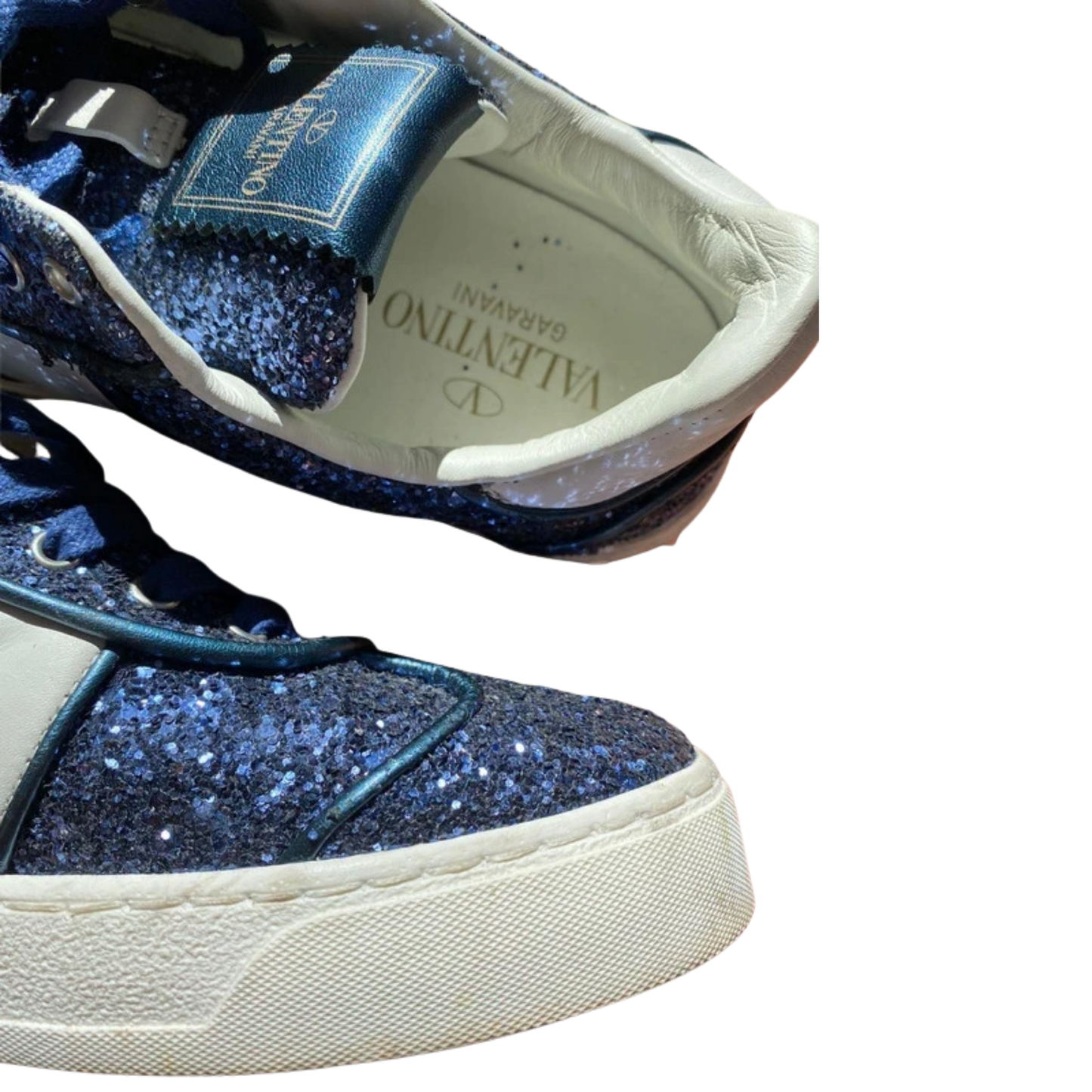Valentino Garavani Flycrew Sneakers (Navy) (womens)