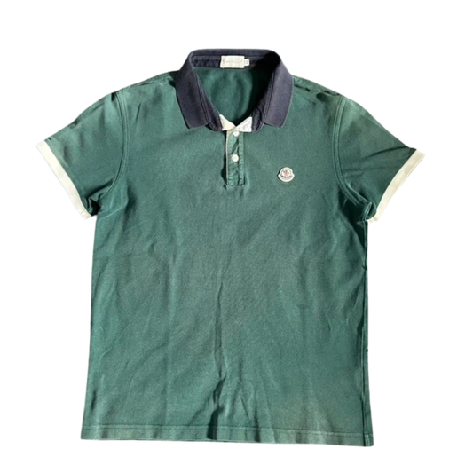 Moncler Maglia Polo Shirt (Green)