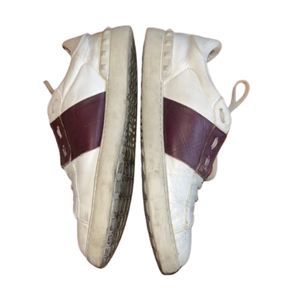 Valentino Garavani Open Sneakers (White Red)
