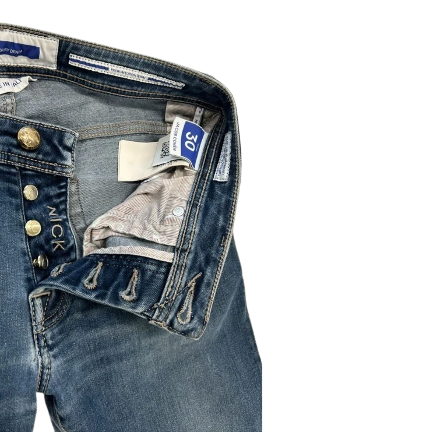 Jacob Cohën 622 Slim Fit Jeans (Navy)