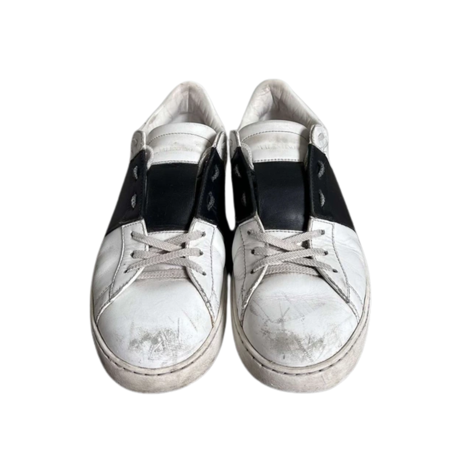 Valentino Garavani Open Sneakers (White Black)