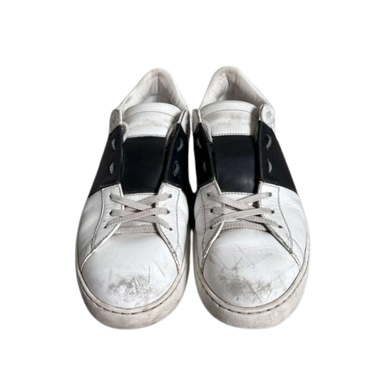 Valentino Garavani Open Sneakers (White Black)