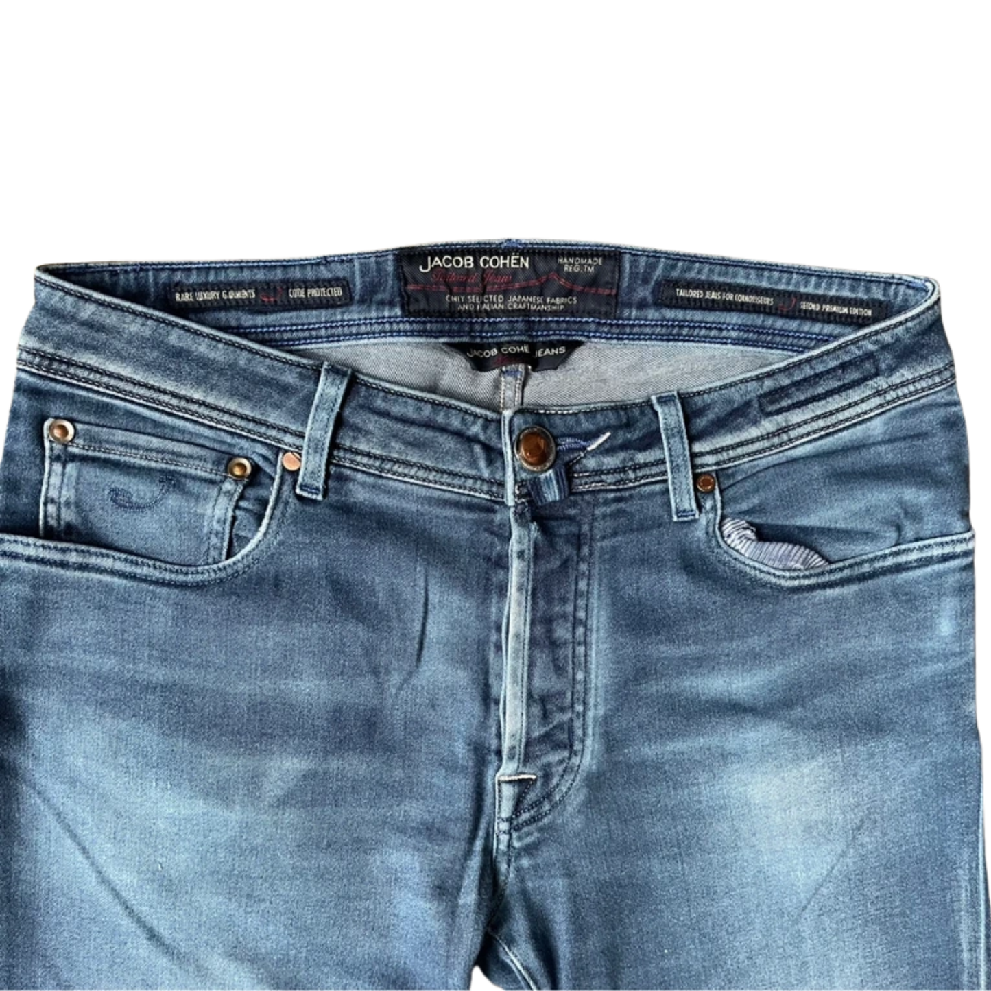 Jacob Cohën 688 Slim Fit Jeans (Navy)