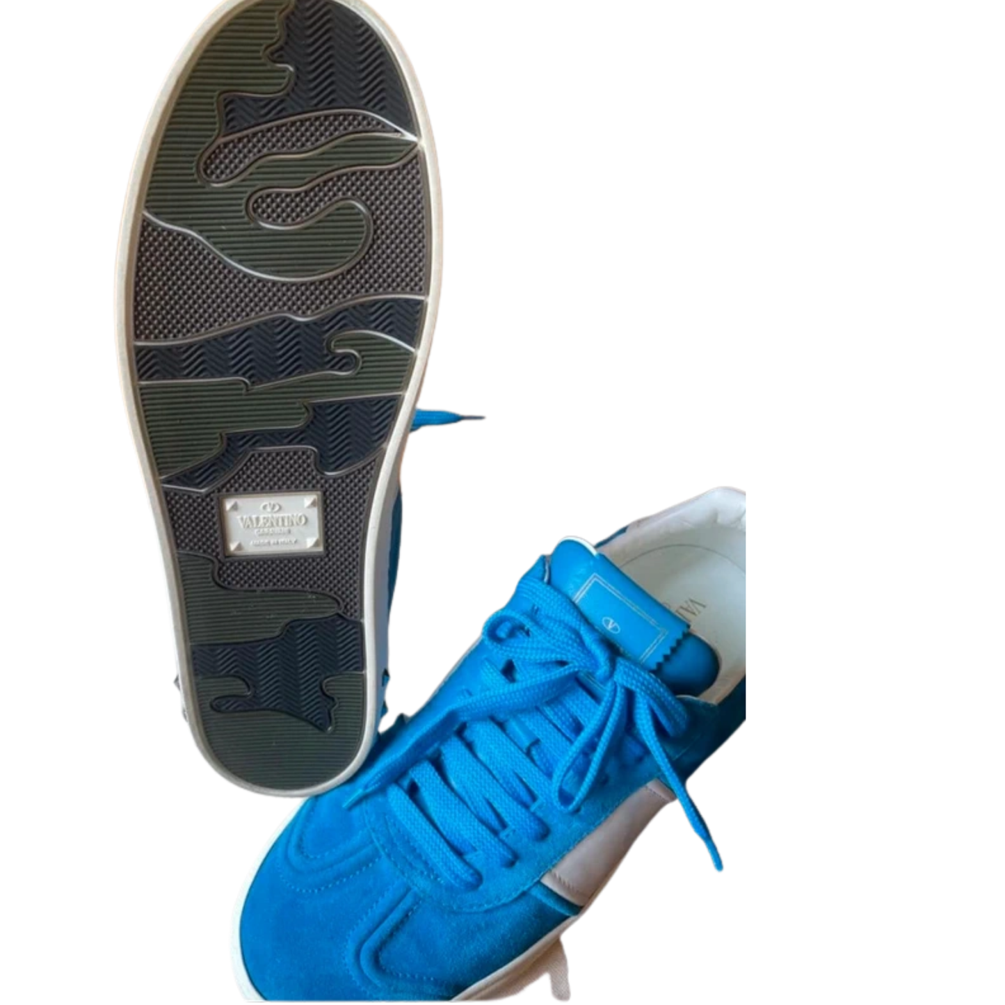 Valentino Garavani Flycrew Sneakers (Blue)
