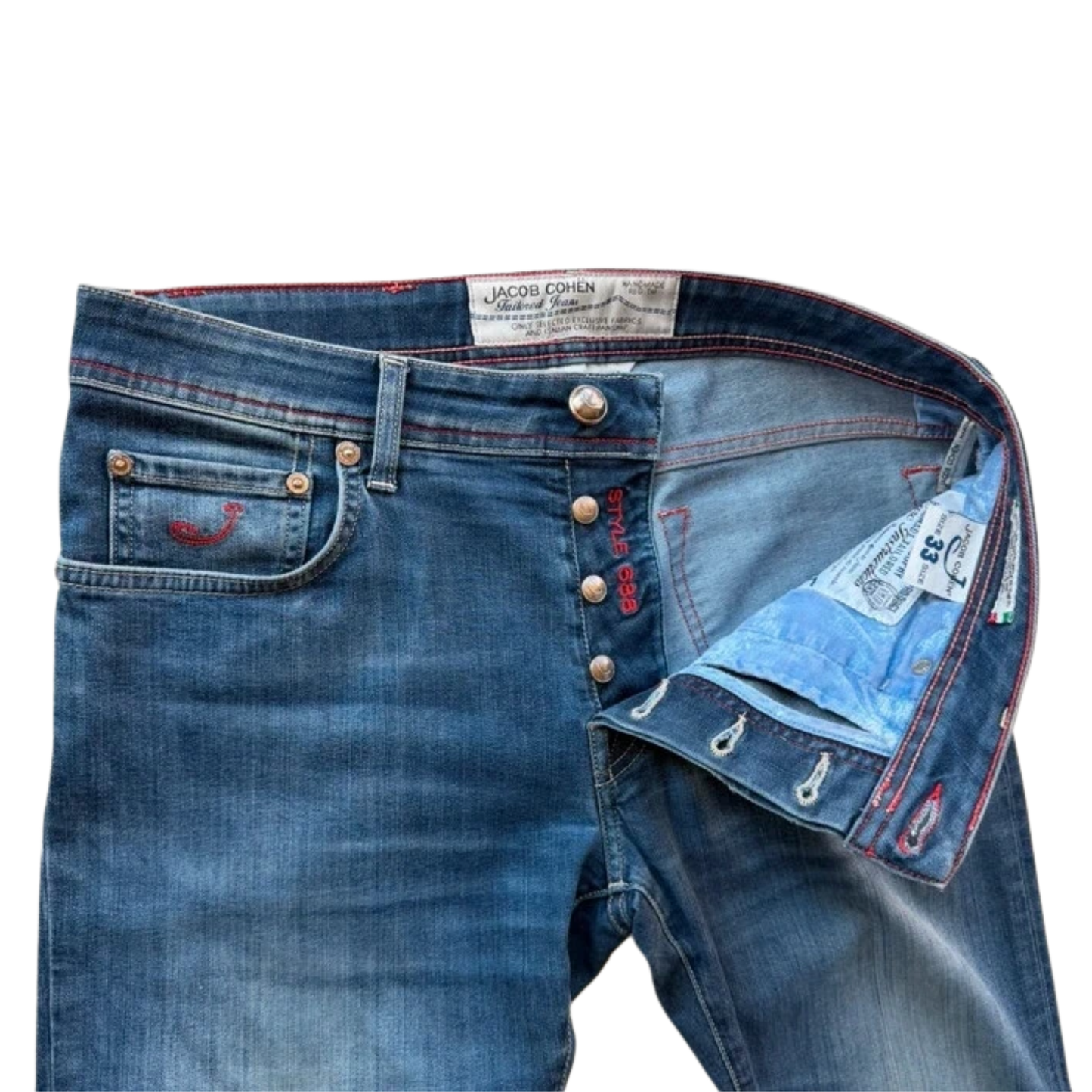 Jacob Cohën 688 Slim fit Jeans (Navy)