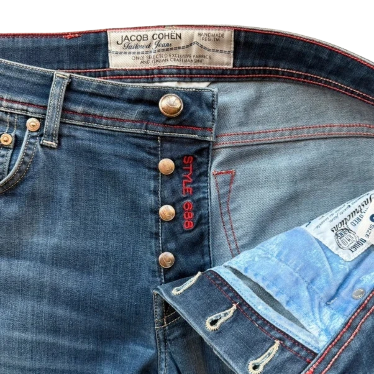 Jacob Cohën 688 Slim fit Jeans (Navy)