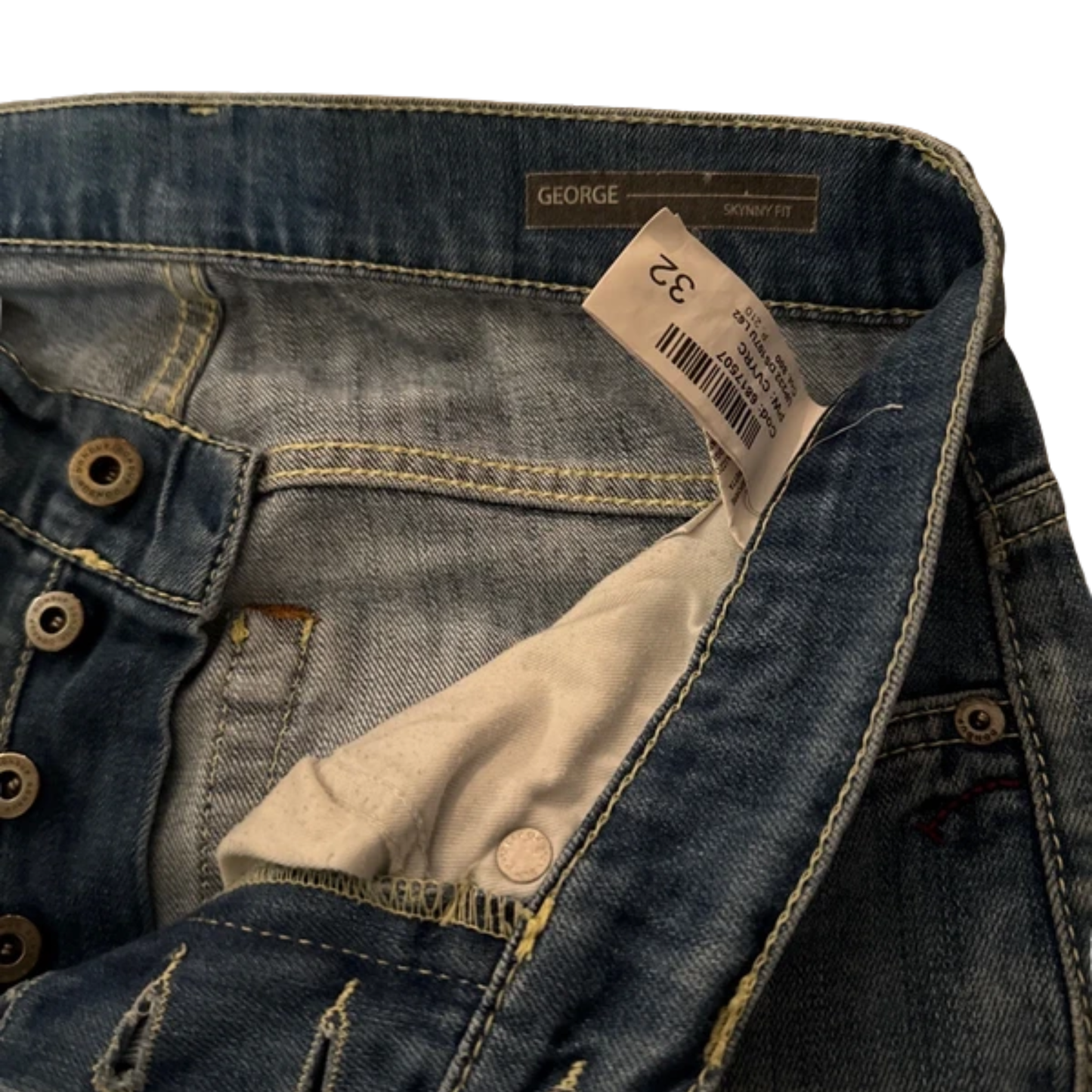 Dondup Geroge Slim Fit Jeans (Navy)