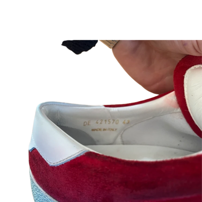 Saint Laurent SL 06 Sneakers (Red)