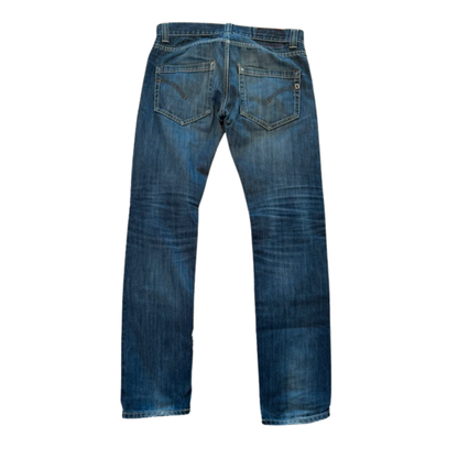 Dondup Lucky Slim Fit Jeans (Navy)