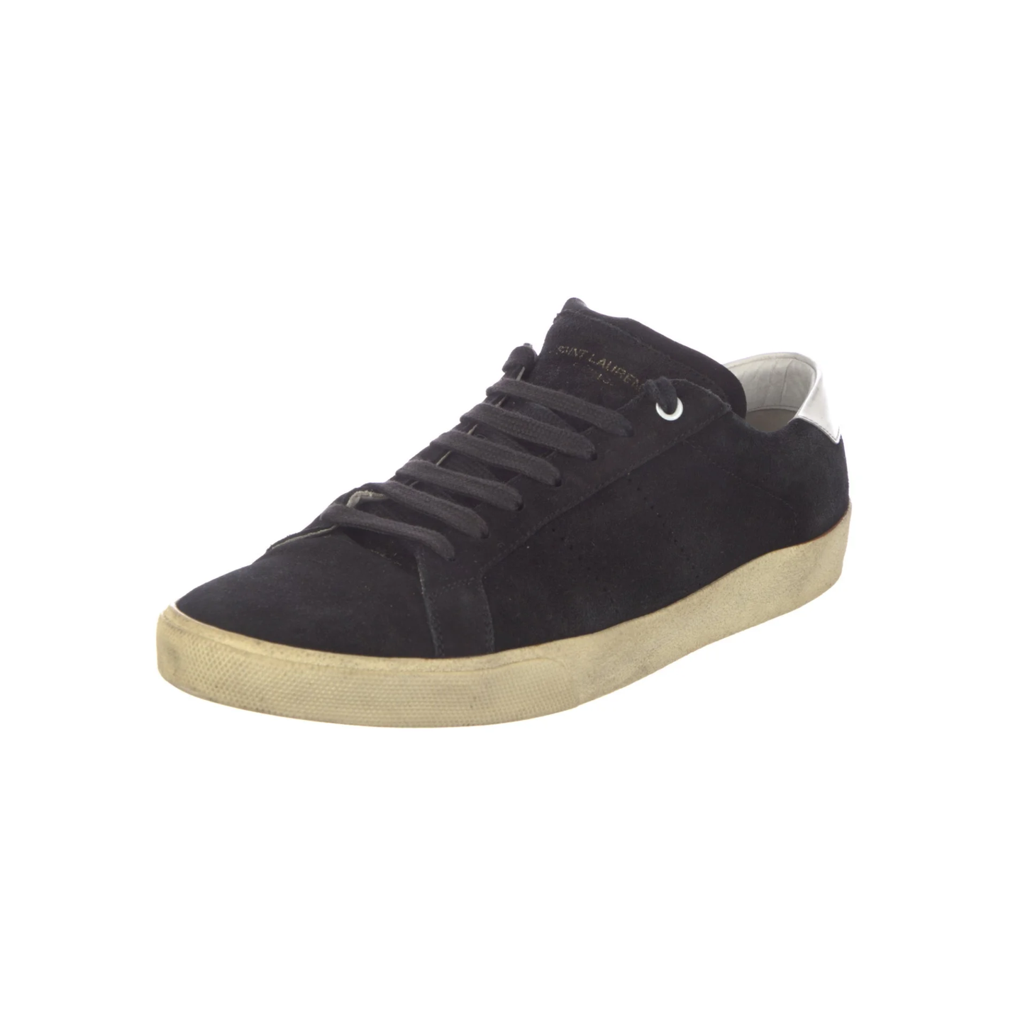 Saint Laurent Low Top Sneakers (Black)