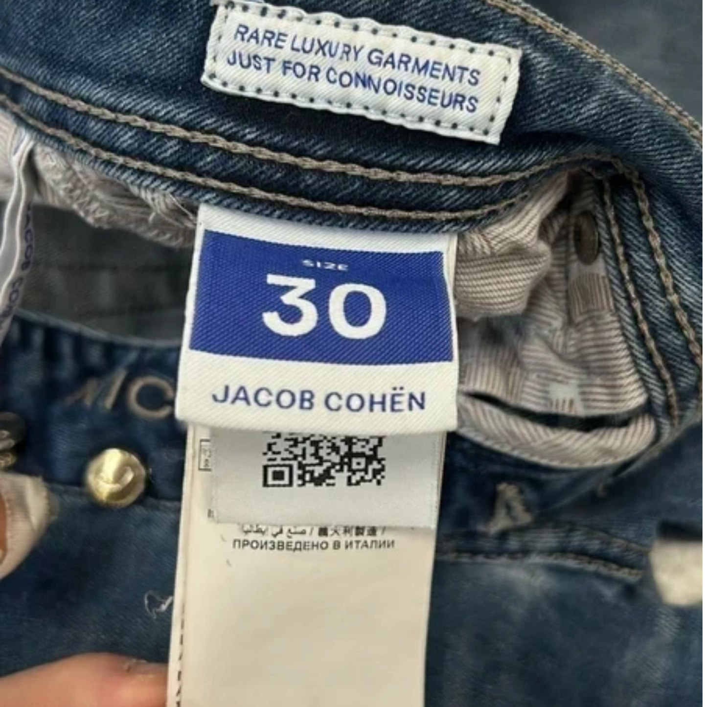 Jacob Cohën 622 Slim Fit Jeans (Navy)