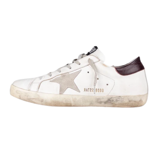 Golden Goose Superstar Sneakers (White) (Womens)
