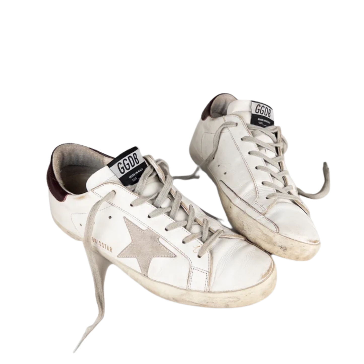 Golden Goose Superstar Sneakers (White) (Womens)