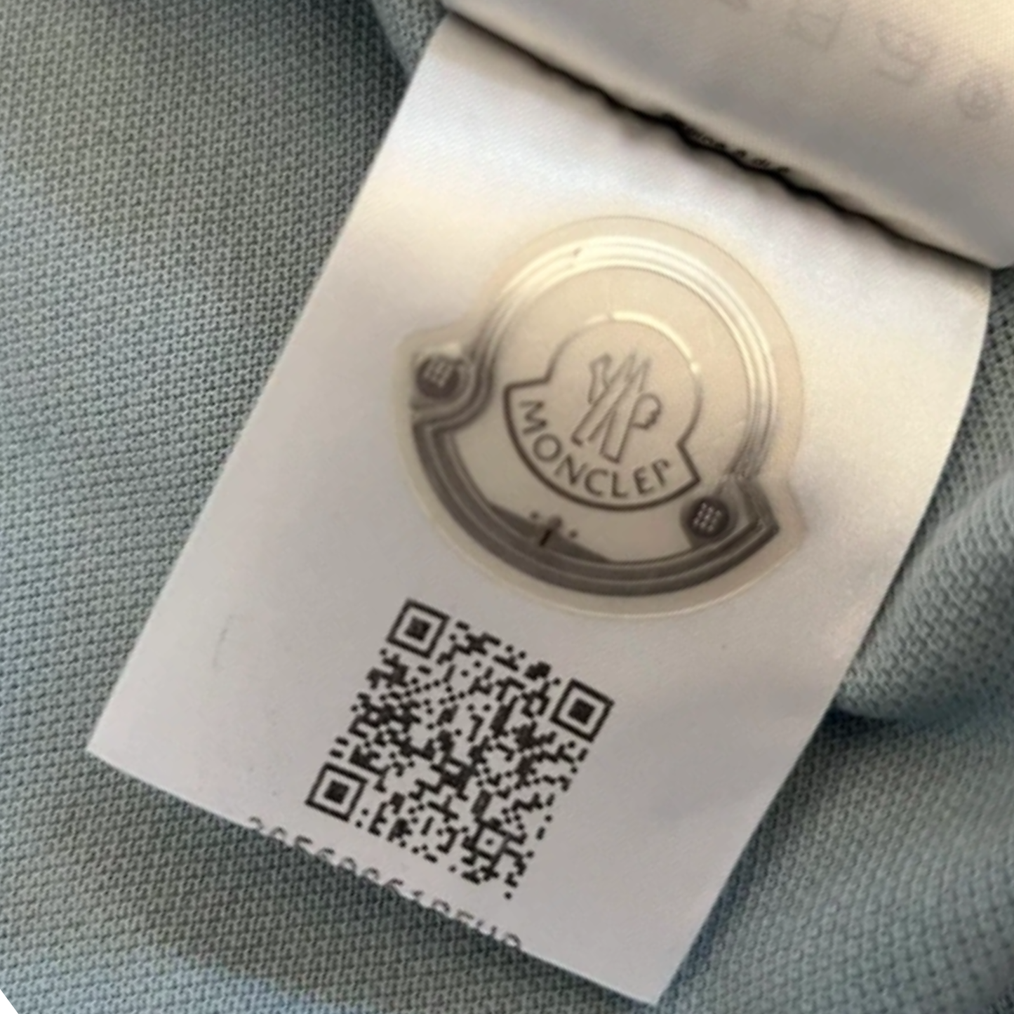 Moncler Maglia Polo Shirt (Blue)