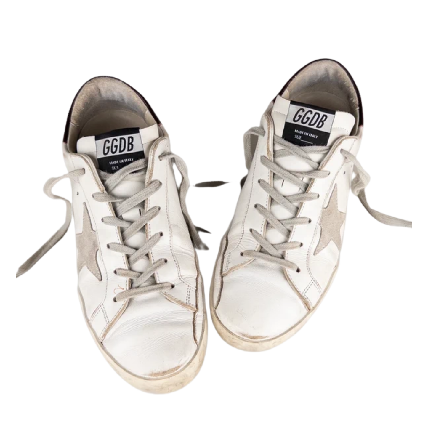 Golden Goose Superstar Sneakers (White) (Womens)