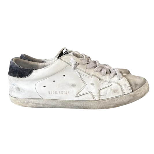 Golden Goose Superstar Sneakers (White)