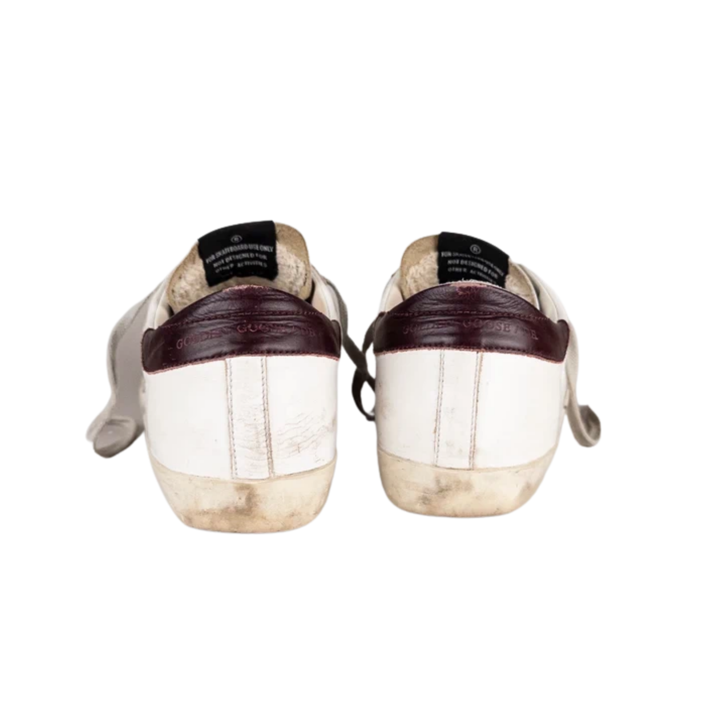 Golden Goose Superstar Sneakers (White) (Womens)
