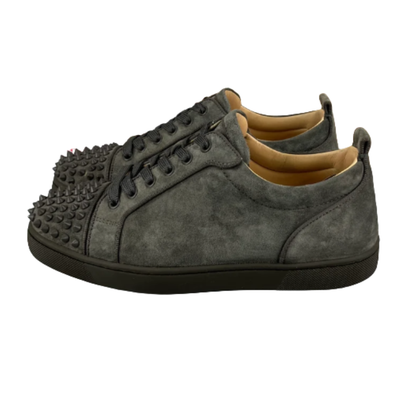 Christian Louboutin Louis Junior Spike Sneakers (Gray)