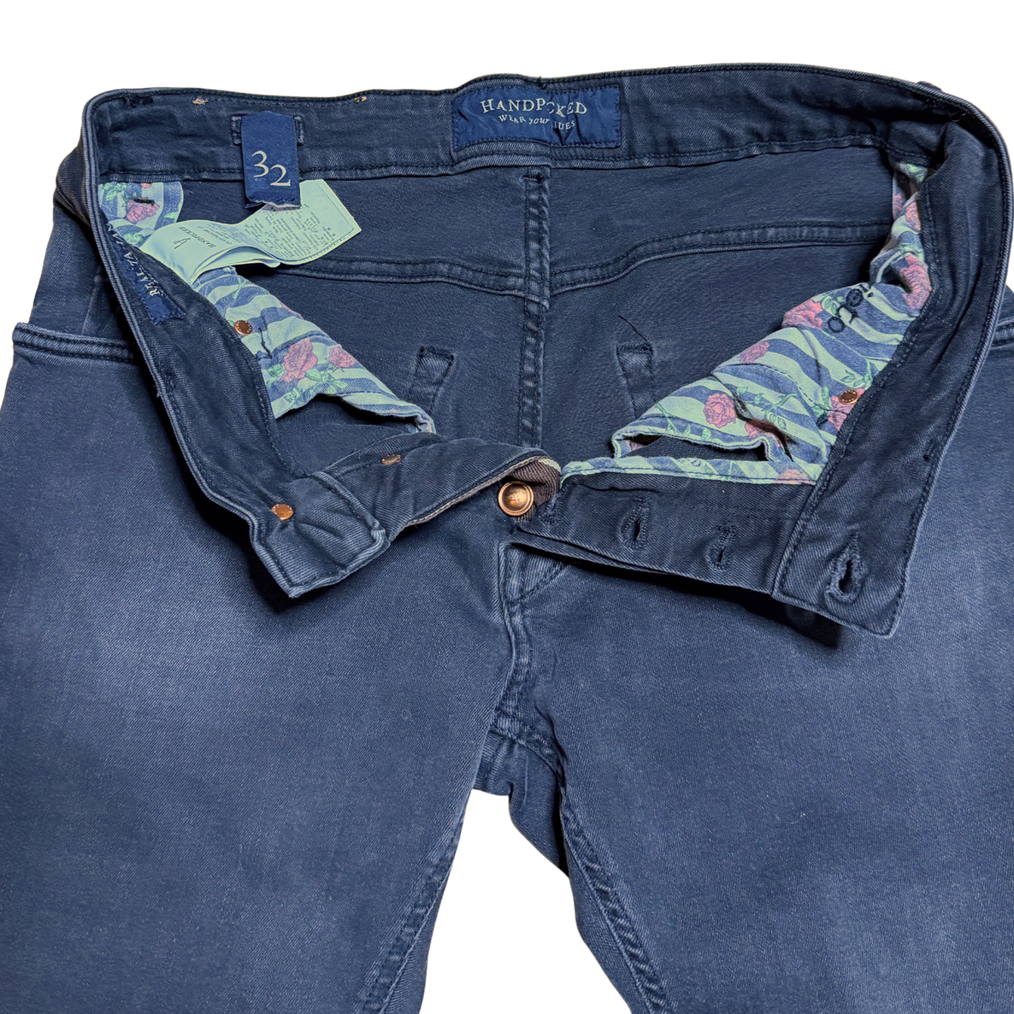 Handpicked Orvieto Slim Fit Jeans (Dark Grey)