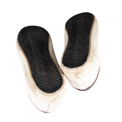 Golden Goose Superstar Sneakers (White) (Womens)