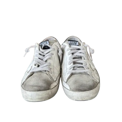 Golden Goose Superstar Sneakers (White)