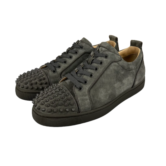 Christian Louboutin Louis Junior Spike Sneakers (Gray)