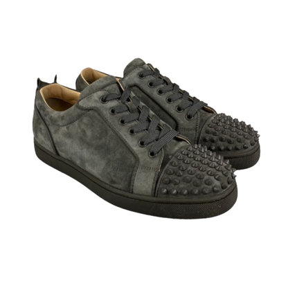 Christian Louboutin Louis Junior Spike Sneakers (Gray)