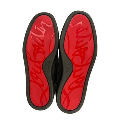 Christian Louboutin Louis Junior Spike Sneakers (Gray)