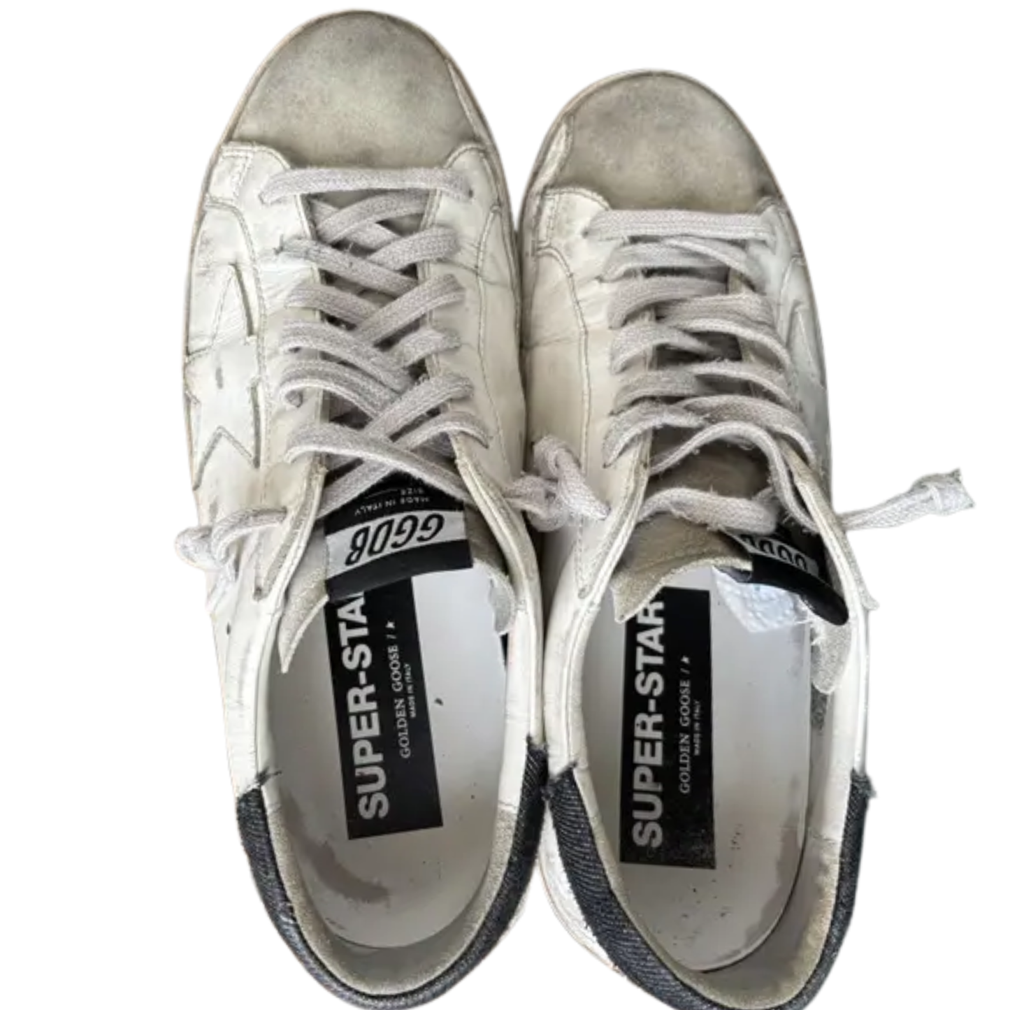 Golden Goose Superstar Sneakers (White)