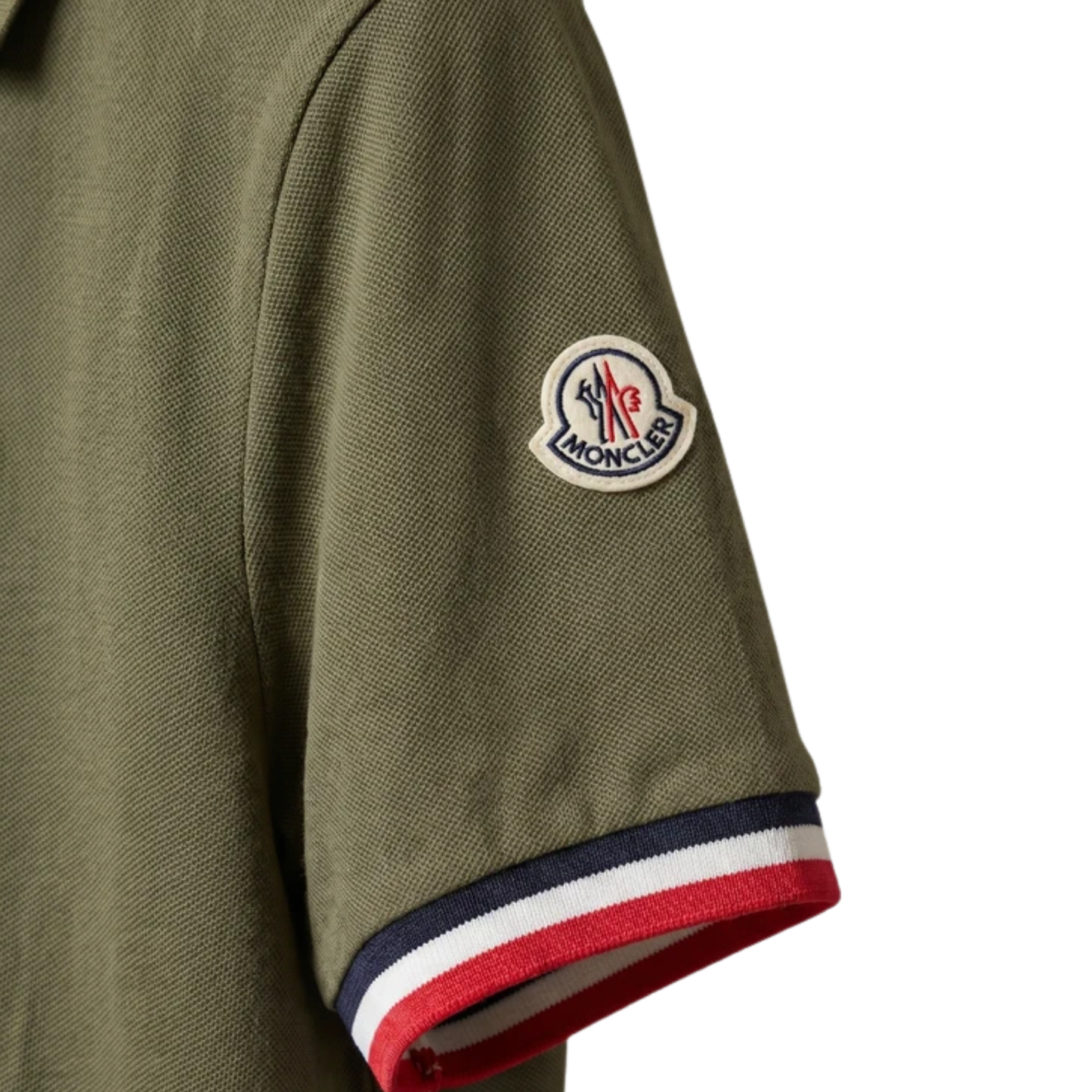 Moncler Maglia Polo Shirt (Green)