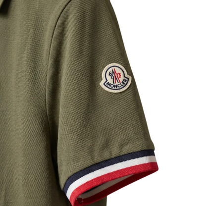 Moncler Maglia Polo Shirt (Green)