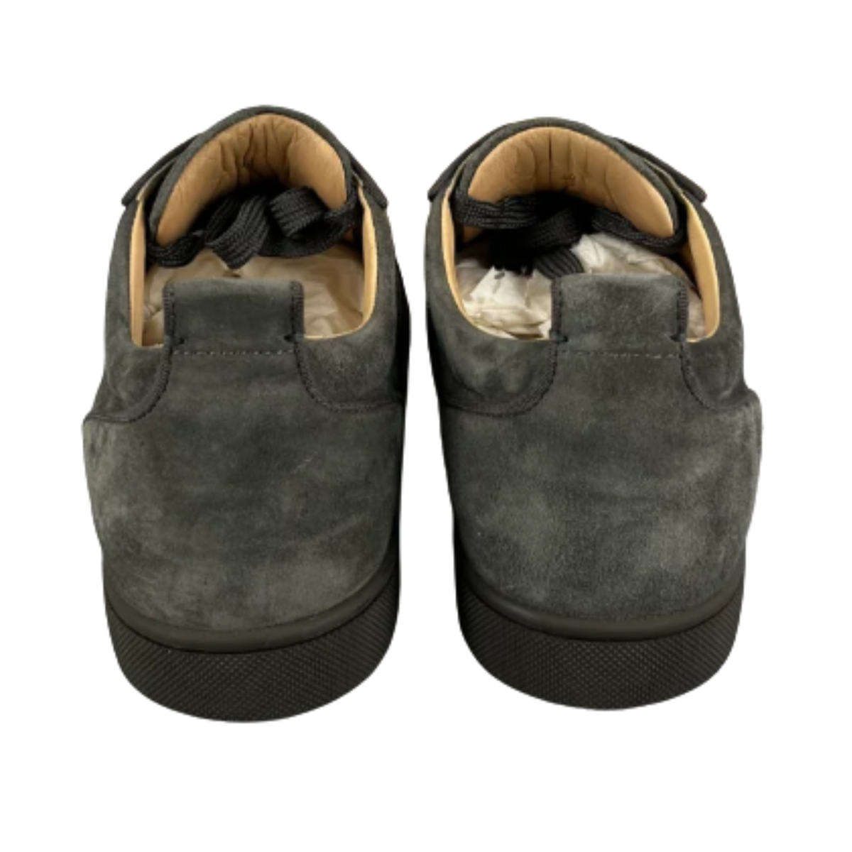 Christian Louboutin Louis Junior Spike Sneakers (Gray)