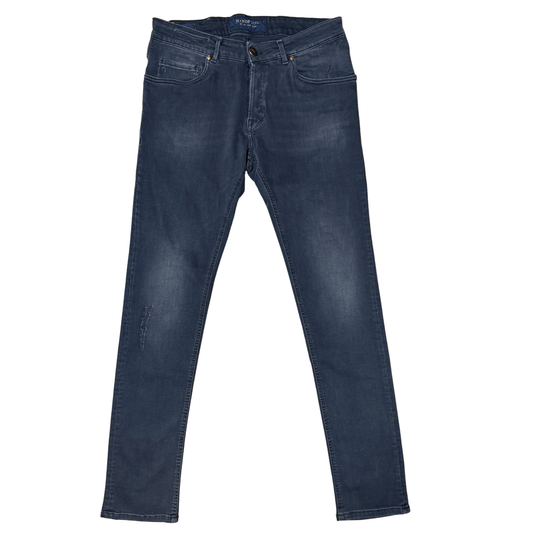 Handpicked Orvieto Slim Fit Jeans (Dark Grey)