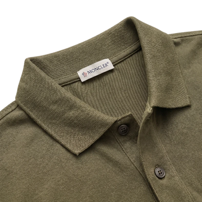 Moncler Maglia Polo Shirt (Green)
