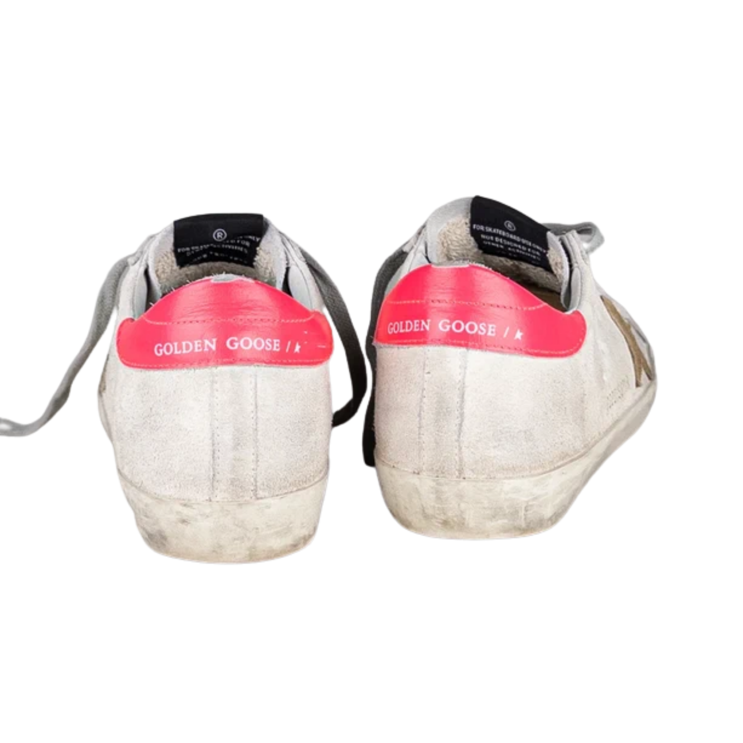 Golden Goose Superstar Sneakers (Gray) (Womens)