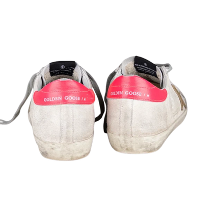 Golden Goose Superstar Sneakers (Gray) (Womens)