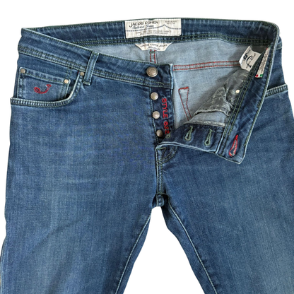 Jacob Cohën 622 Slim Fit Jeans (Navy)