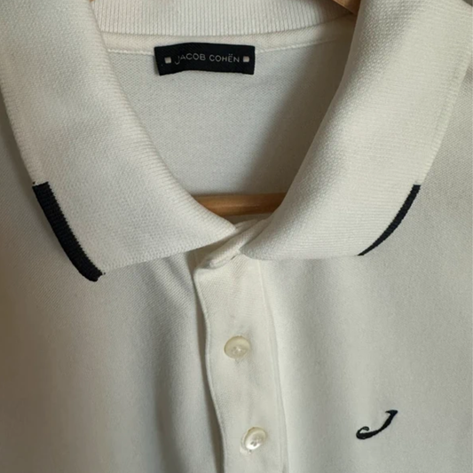Jacob Cohën Polo Shirt (White)