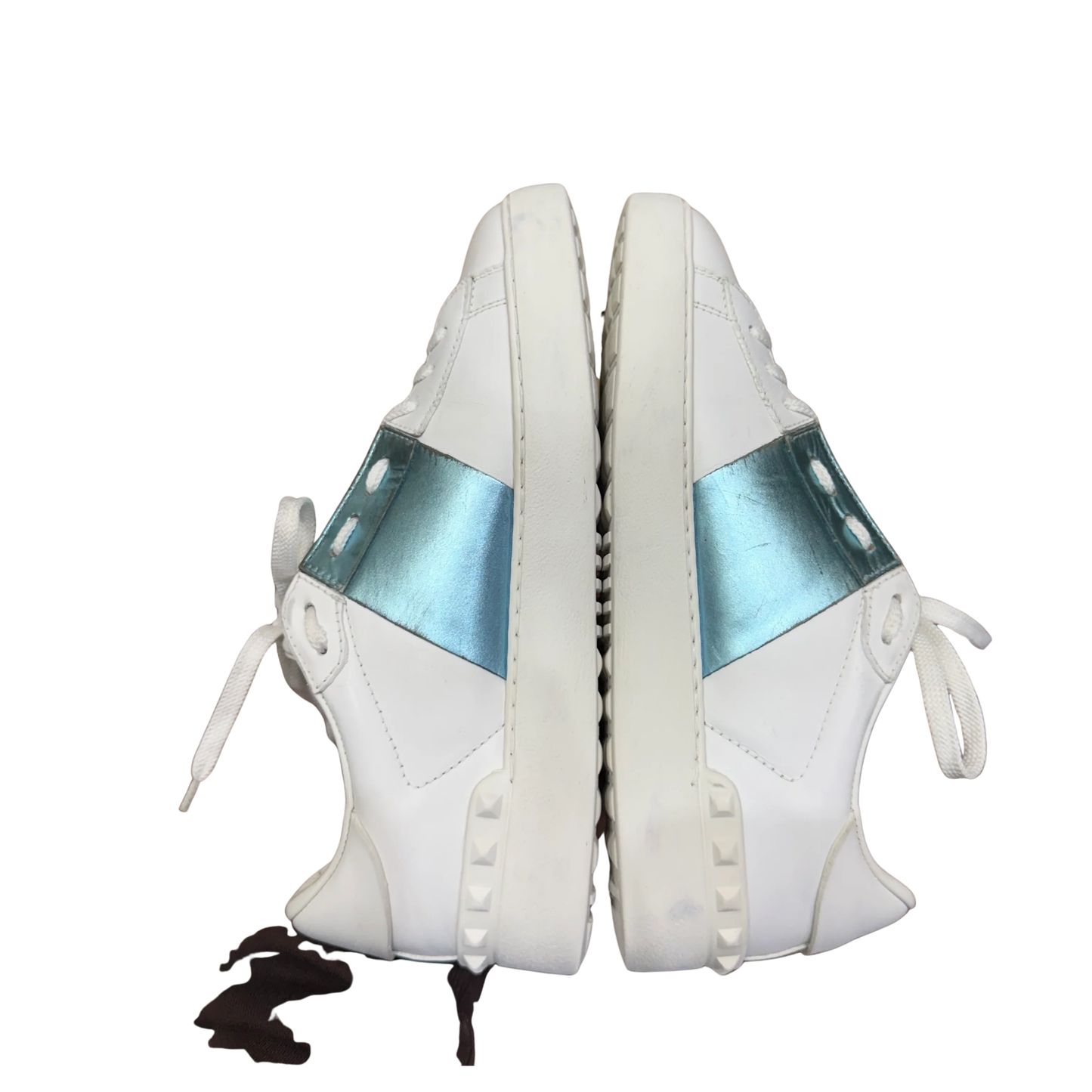 Valentino Open Sneakers (Turquoise) (Womens)