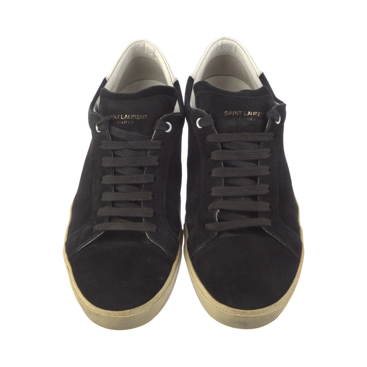 Saint Laurent Low Top Sneakers (Black)