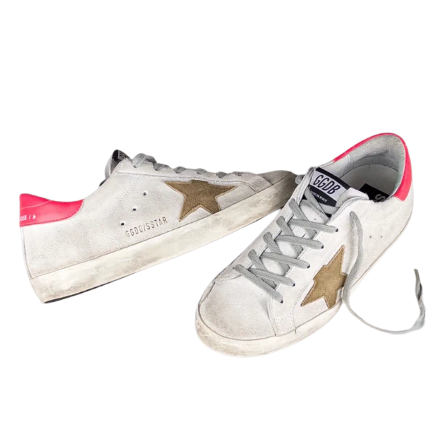 Golden Goose Superstar Sneakers (Gray) (Womens)