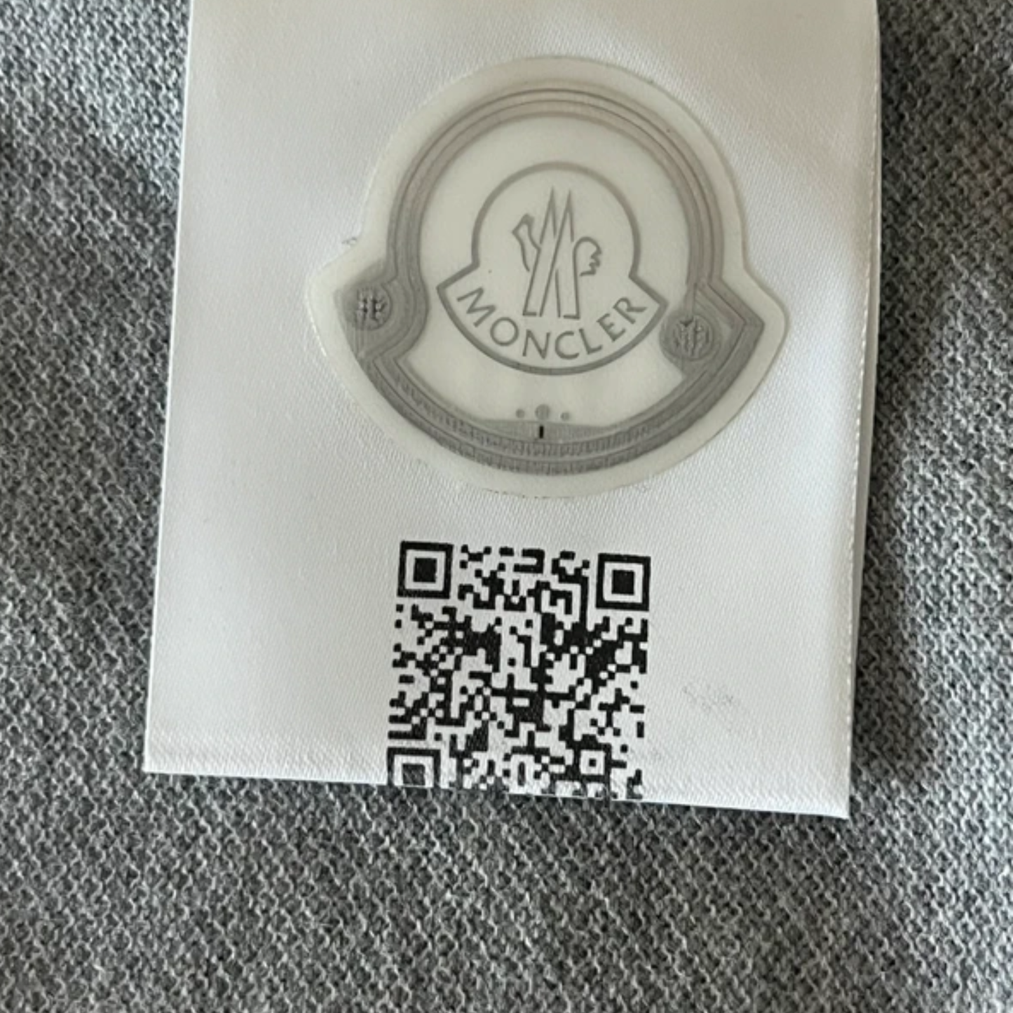 Moncler Maglia Polo Shirt (Gray)