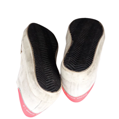 Golden Goose Superstar Sneakers (Gray) (Womens)