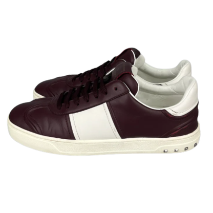 Valentino Garavani Flycrew Sneakers (Burgundy)