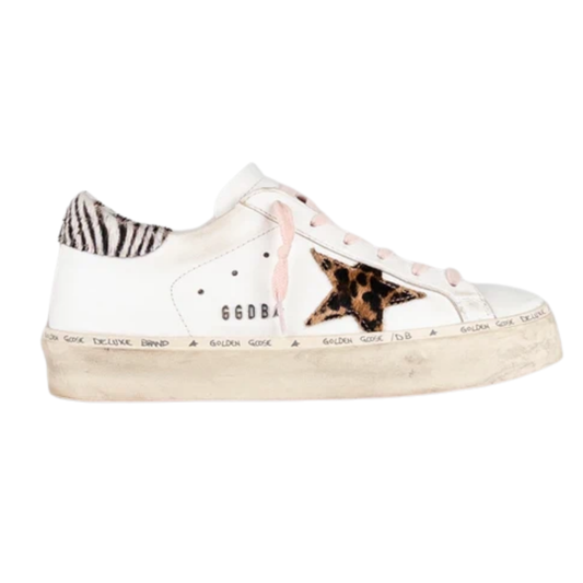 Golden Goose Hi-Star Sneakers (White) (Womens)