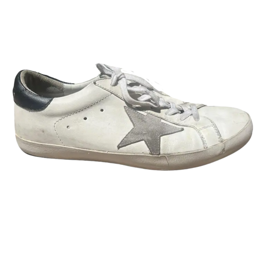 Golden Goose Superstar Sneakers (White)
