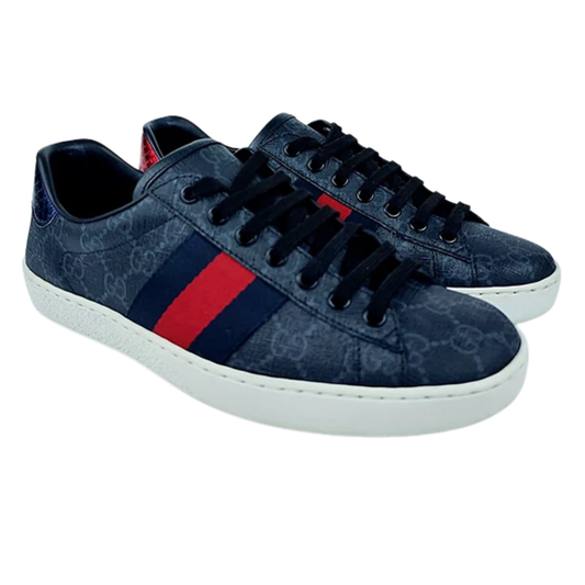 Gucci Ace Sneakers (Black)
